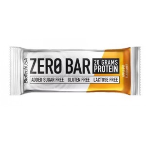 Proteínová tyčinka BIOTECH USA 50g, jablkový koláč, bezlepková, bez cukru, bez laktózy